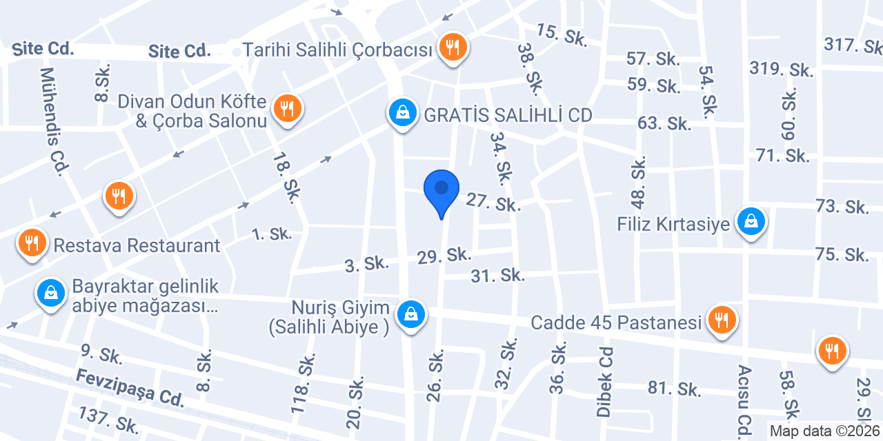 ÖZDİLA MOBİLYA SALİHLİ konumu