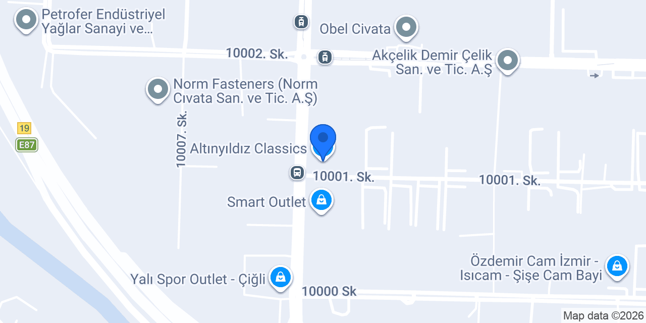 Altınyıldız Classics konumu