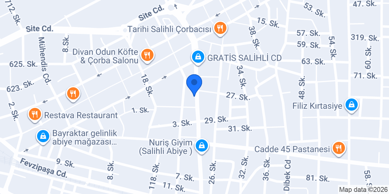 Çelik Ticaret Salihli konumu