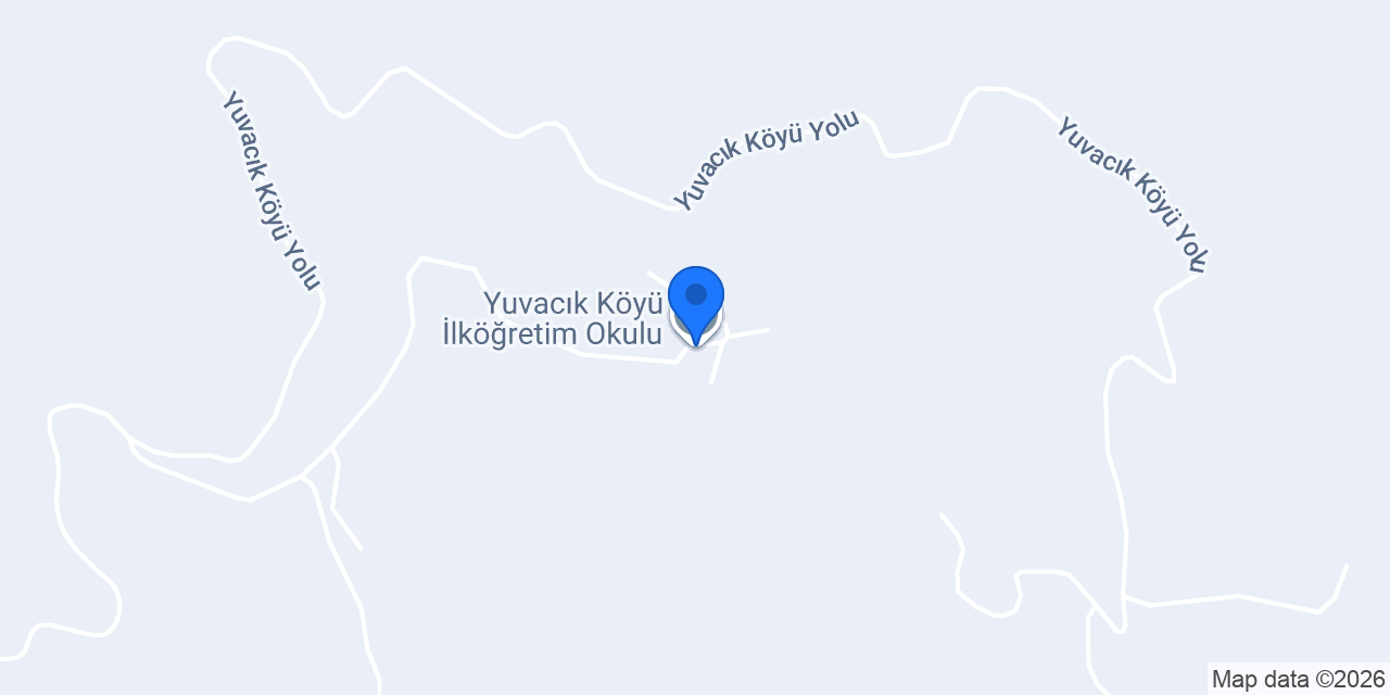 Yuvacık Köyü İlköğretim Okulu konumu