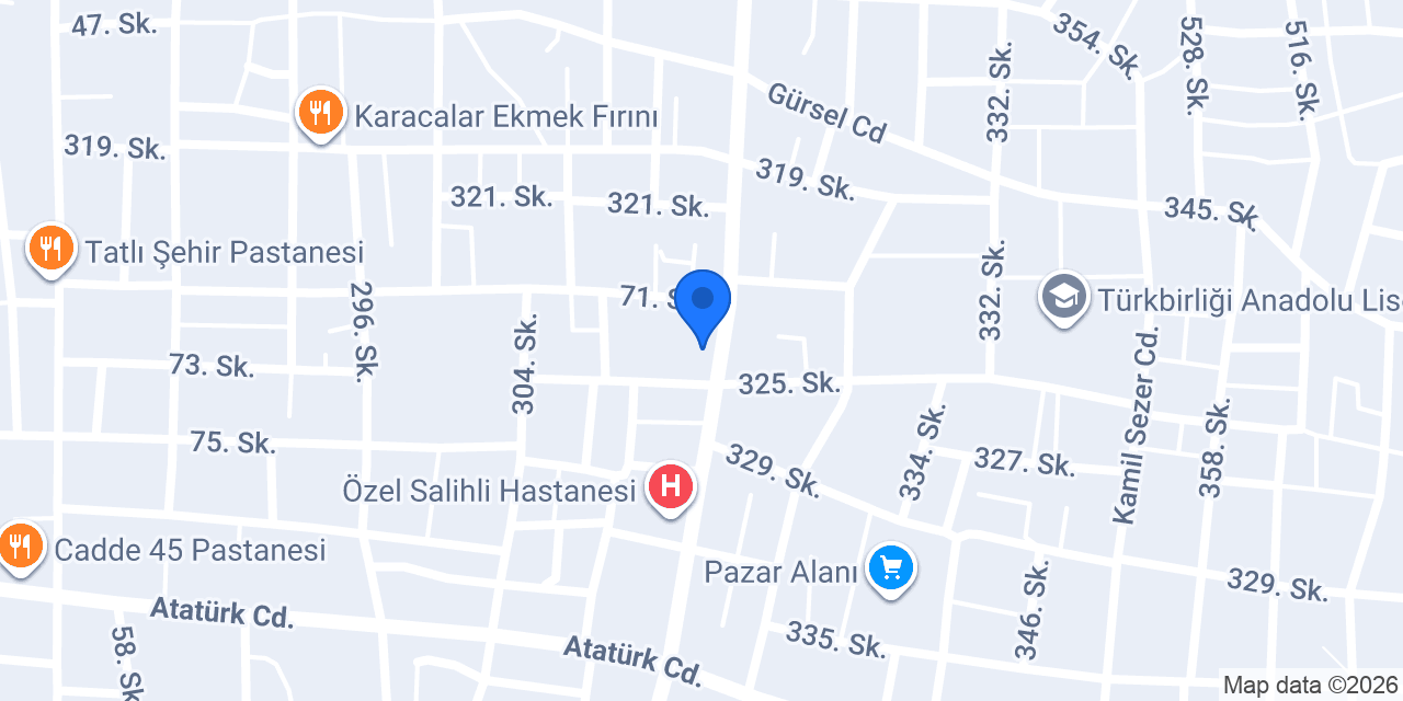 Esen Kuru Temizleme konumu