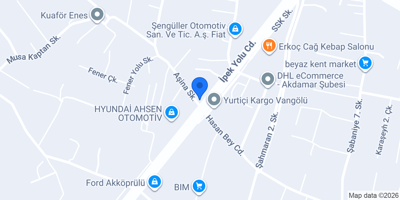 Değirmen Unlu Mamülleri konumu