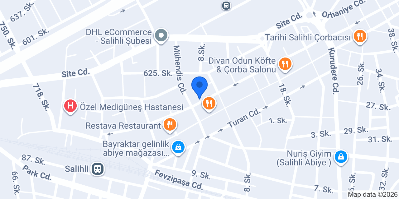 Önallar Yönetim Temizlik konumu