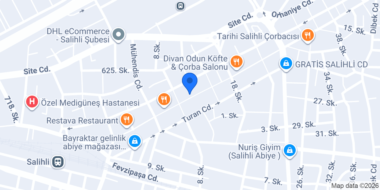 Yüpa Reklam konumu