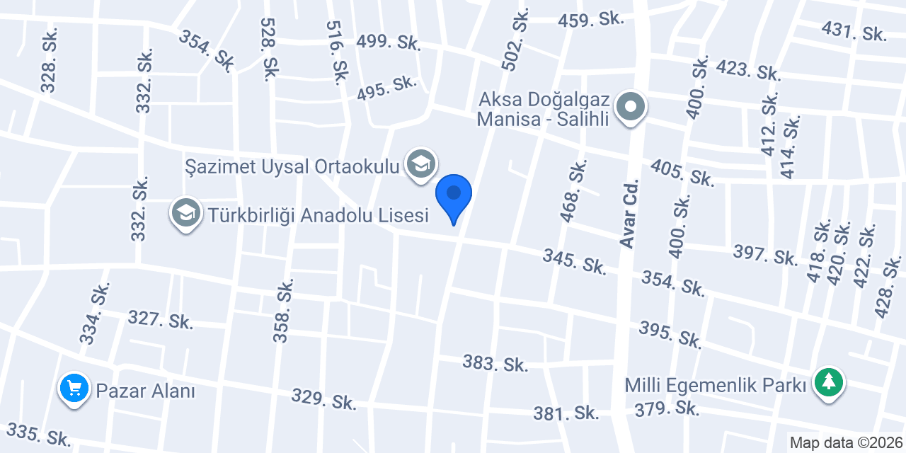 Özmen MARKET konumu