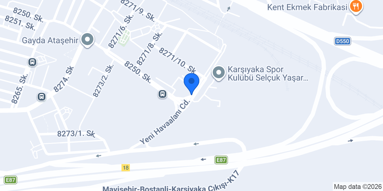 Eczane Dermokozmetik konumu