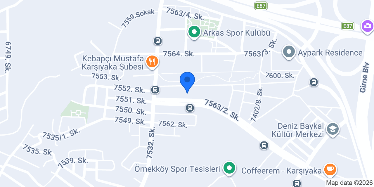 Cadde Tekel konumu