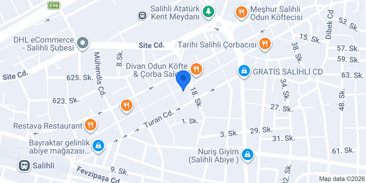 AYDIN SİGORTA SALİHLİ konumu