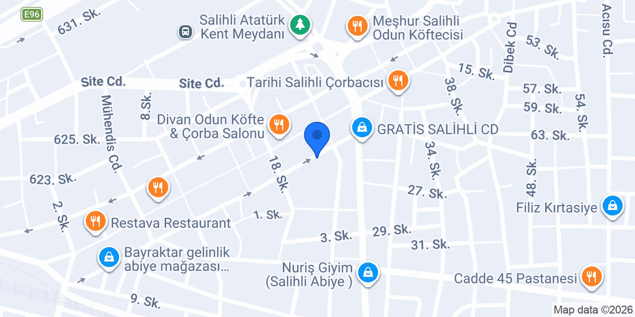 Salihli Buket Çiçekçilik konumu