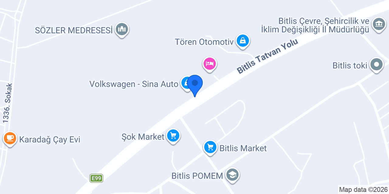 Sina Auto Servis | Otomotiv Servisi konumu