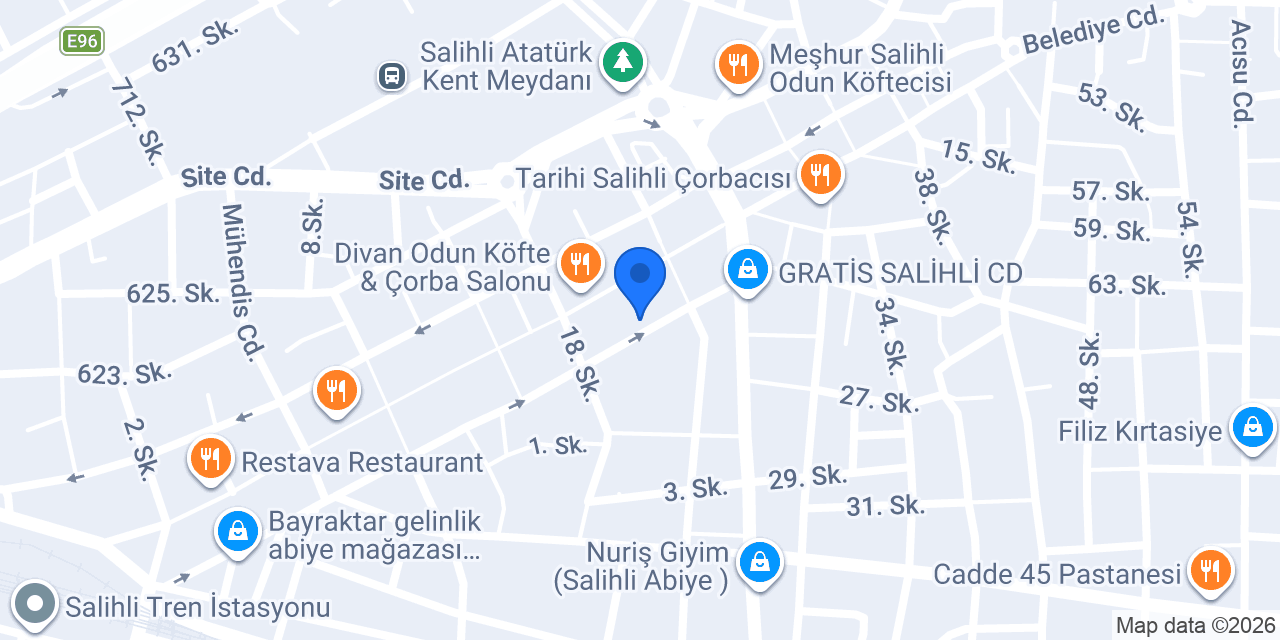 Efes Dugun Salonu konumu
