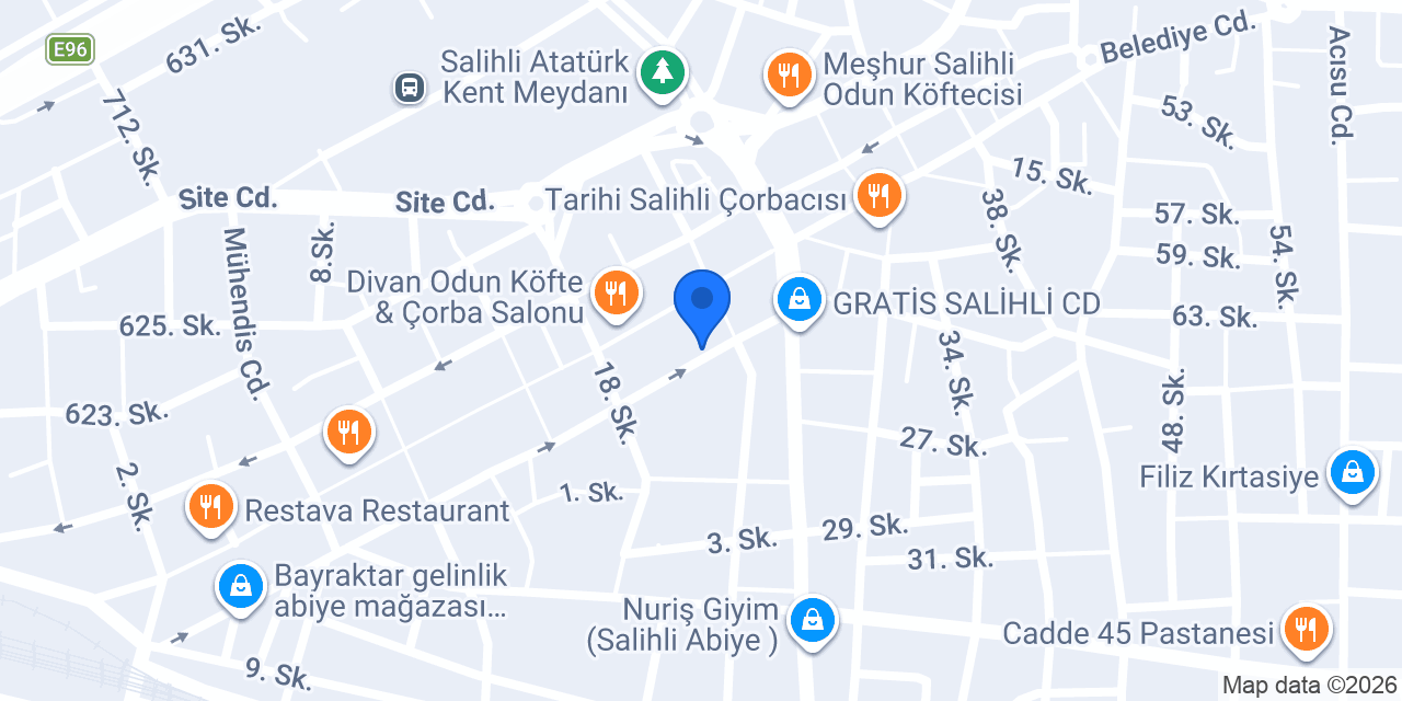 Kılınçoğlu Yapı Market konumu