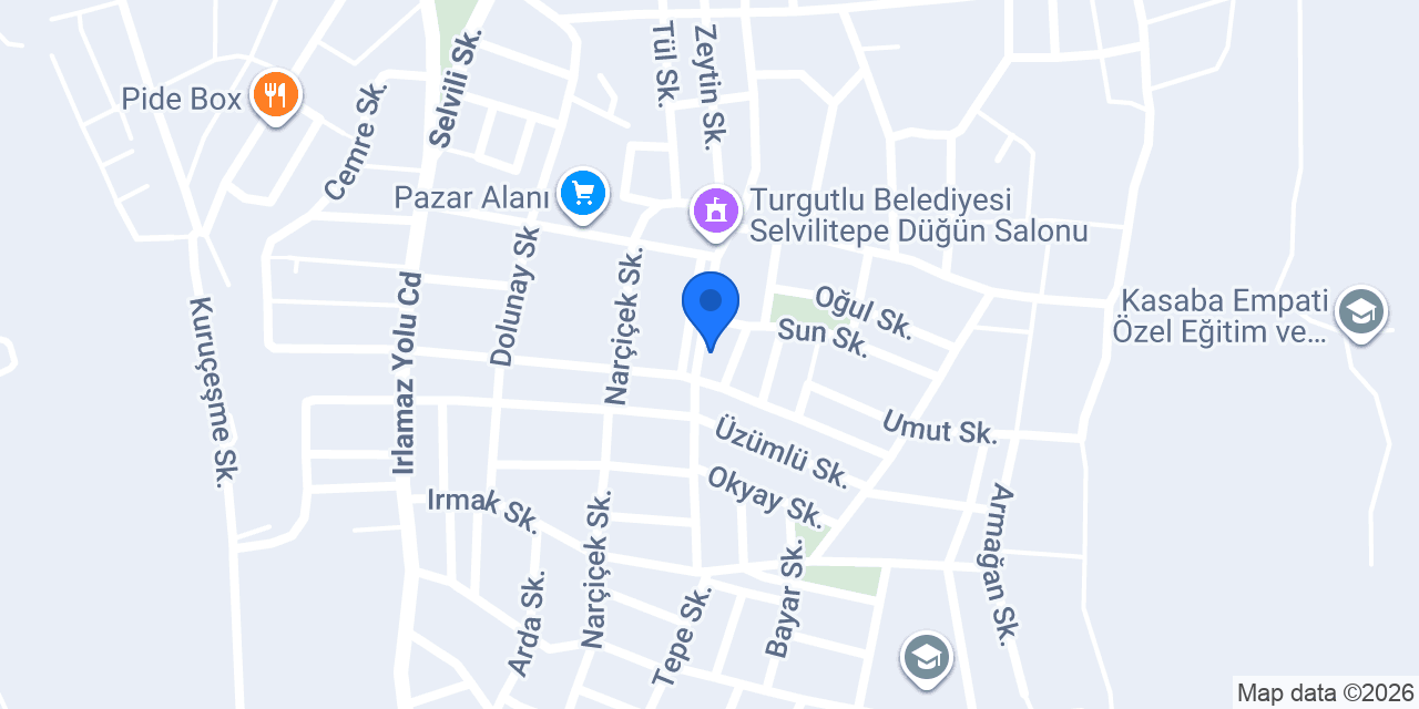 Taşdeğirmenorganik konumu