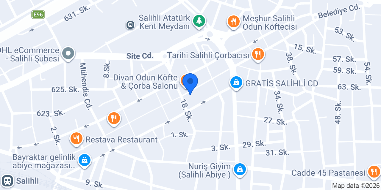 Batur İnşaat konumu