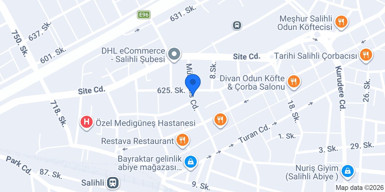Önallar Halı Mobilya konumu