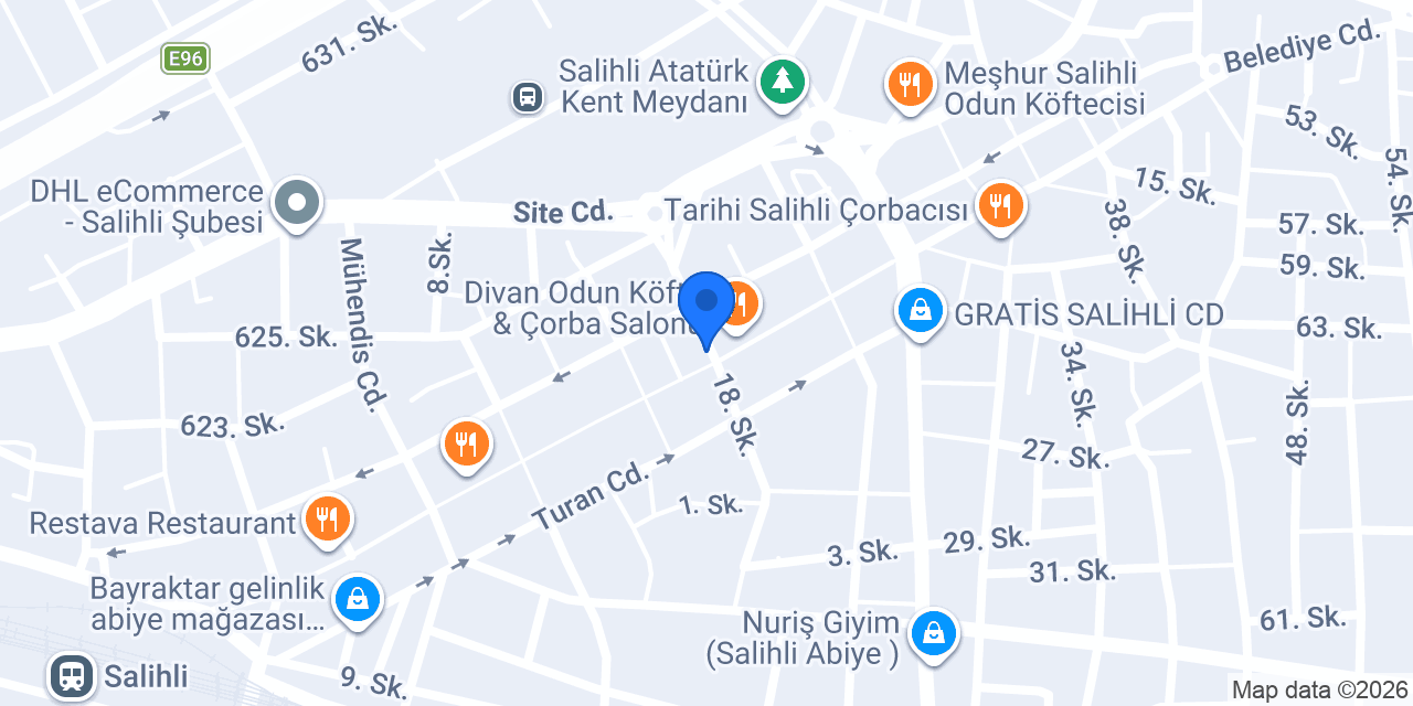 Yapı Kredi - Salihli Şubesi konumu