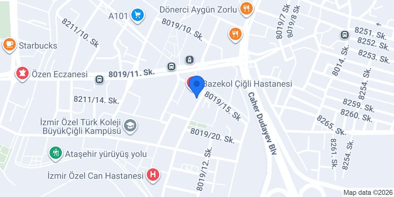 Op. Dr. Samet CİN konumu