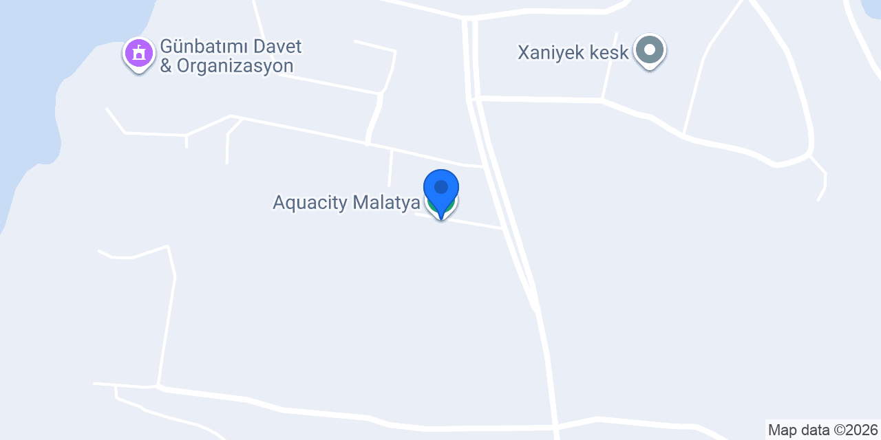 Aquacity Malatya konumu