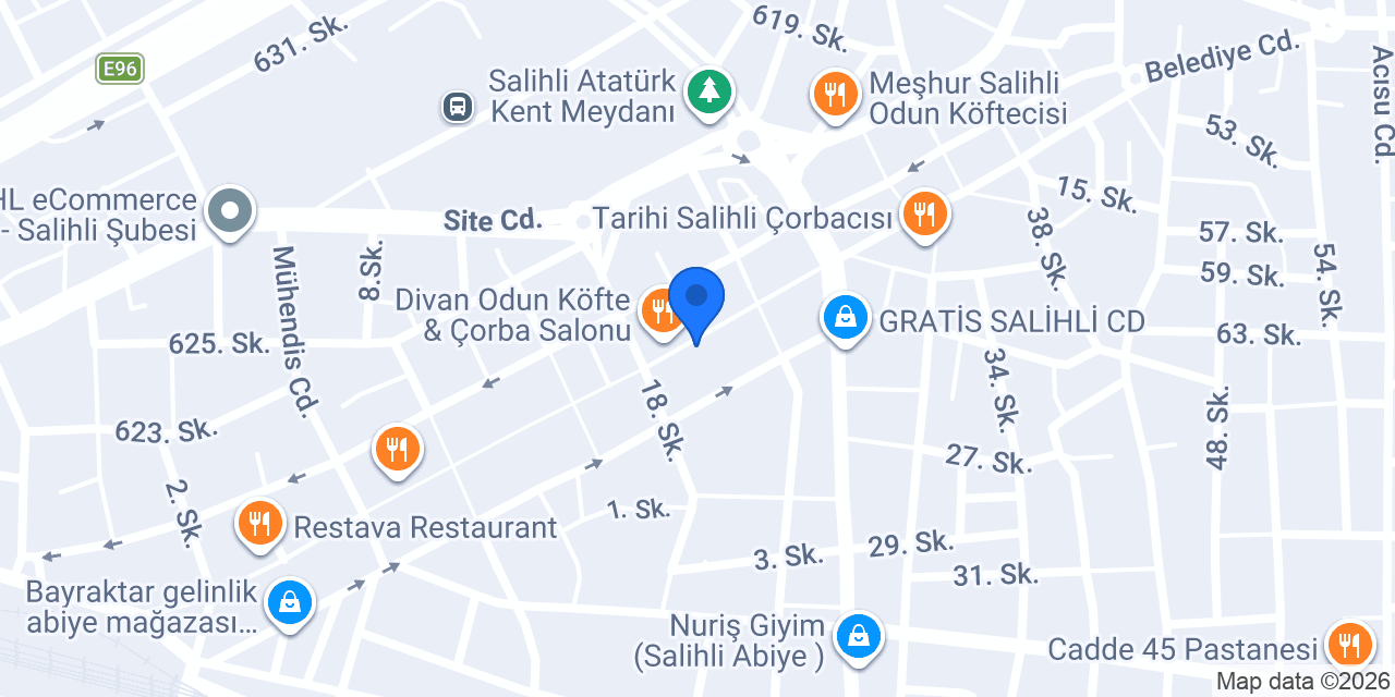 Salihli Lalezar Çiçekcilik konumu