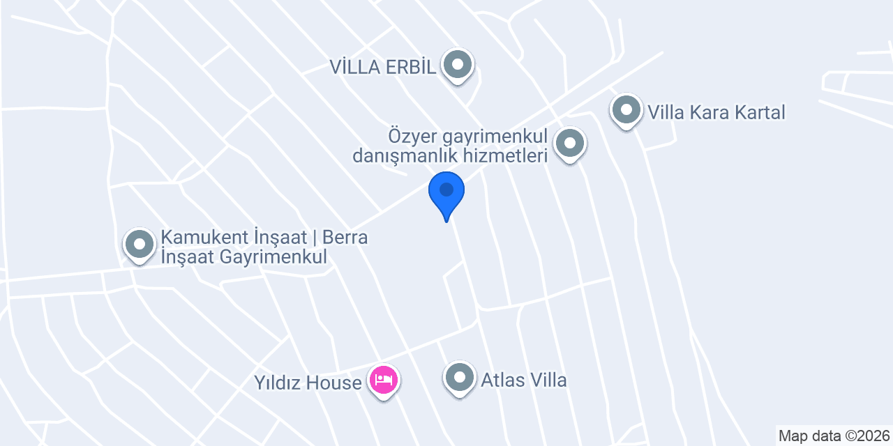 BAYRAKLI VİLLA konumu