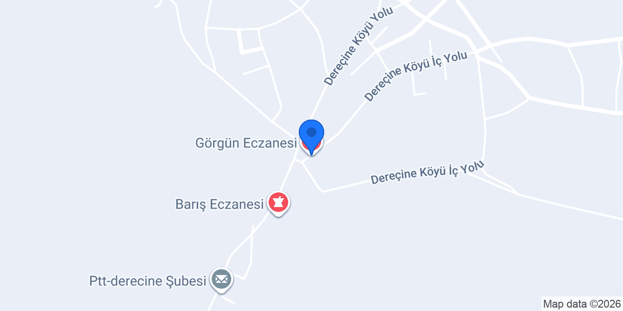 Görgün Eczanesi konumu