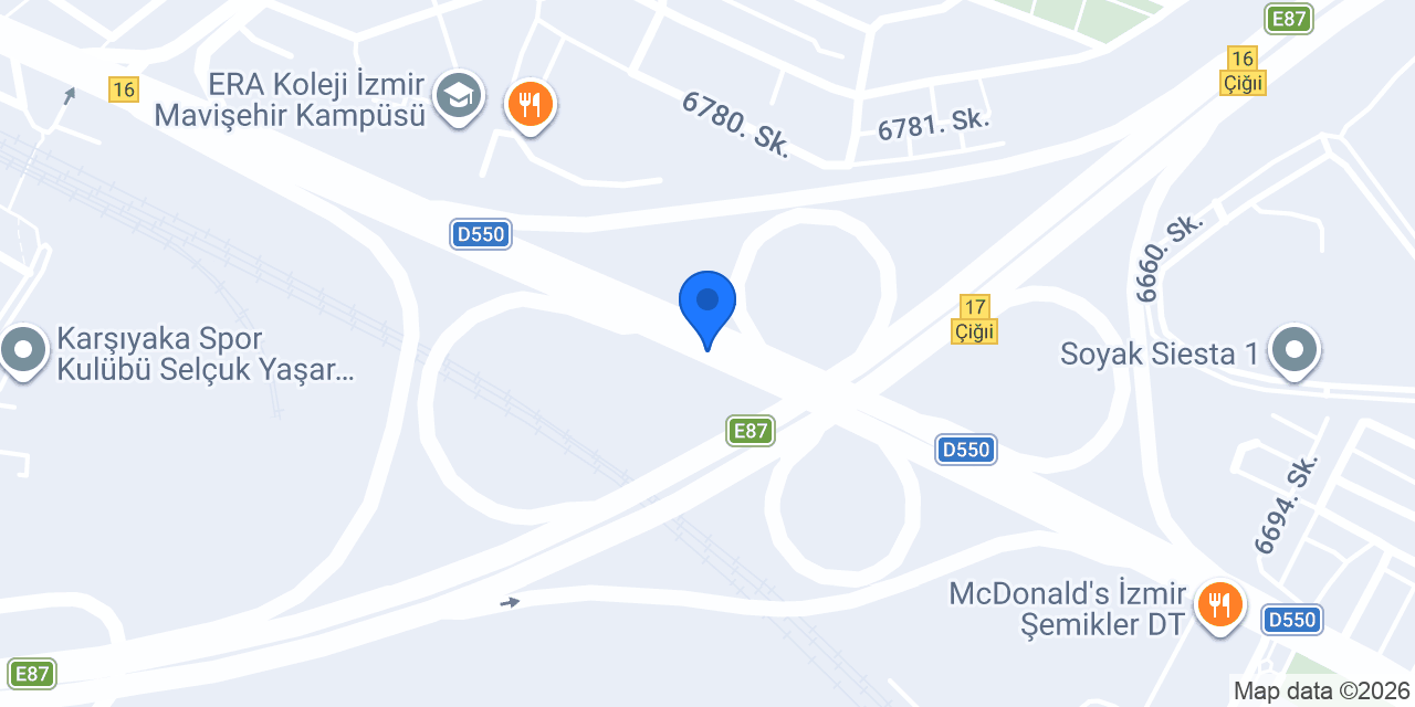 Efes Şömine konumu