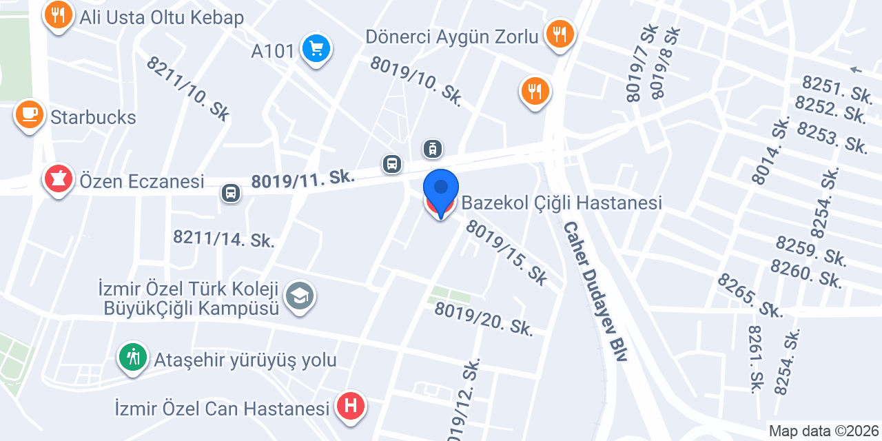 Op. Dr. Ceysu Kocahakimoğlu konumu