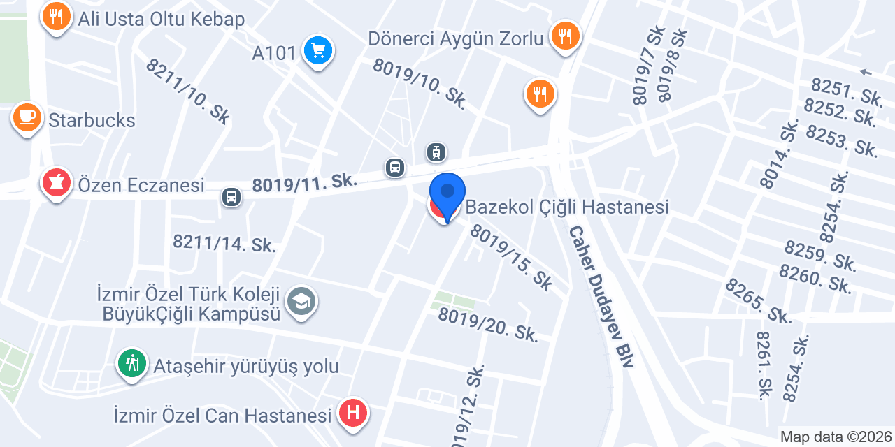 Op. Dr. Özgün Akgül konumu