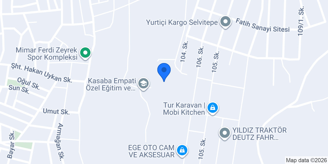 Çimen Press Kapı ve Mobilya konumu