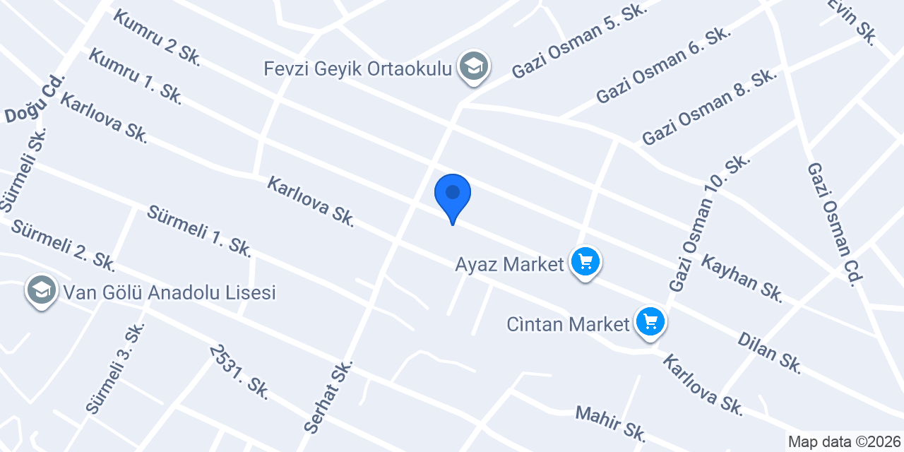 Mirvan Taşımacılık konumu