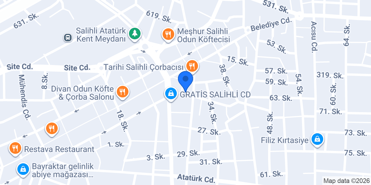 QNB Manisa Salihli Şubesi konumu