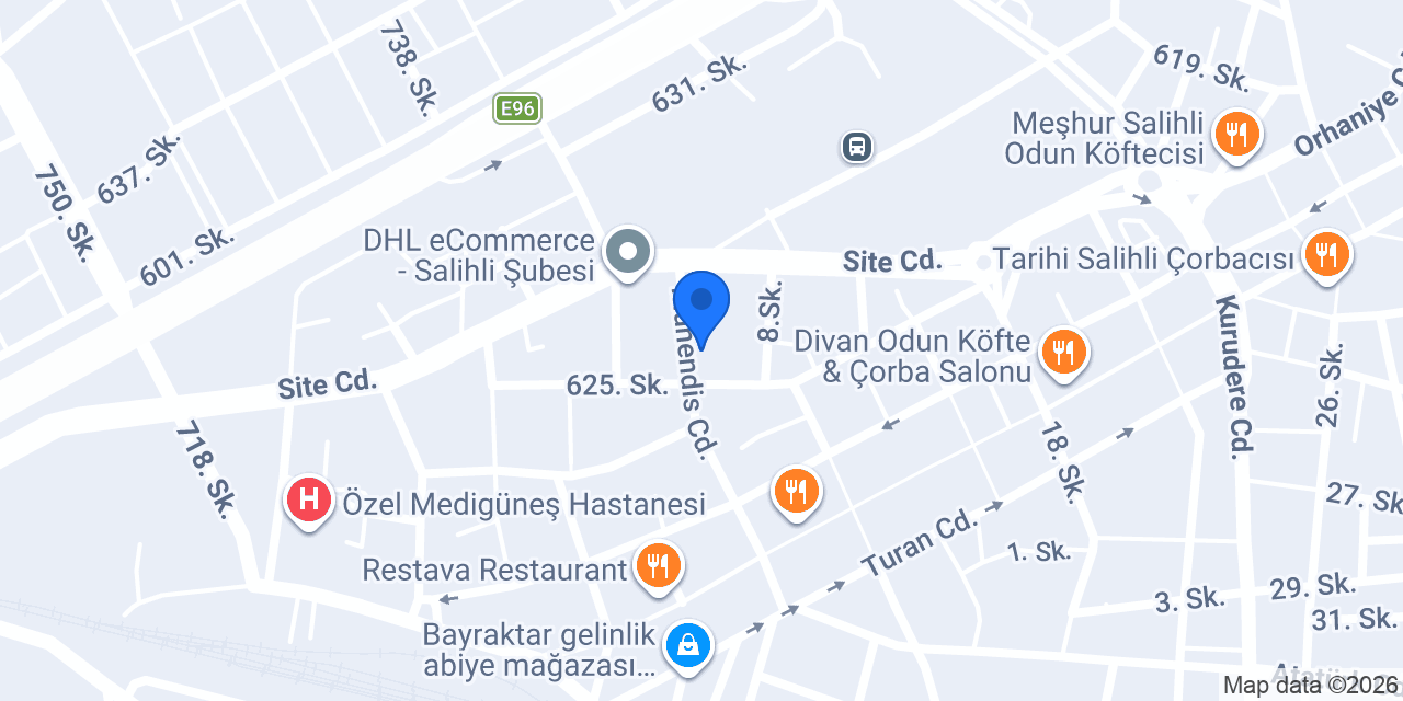 Salihli 4. Noterliği konumu