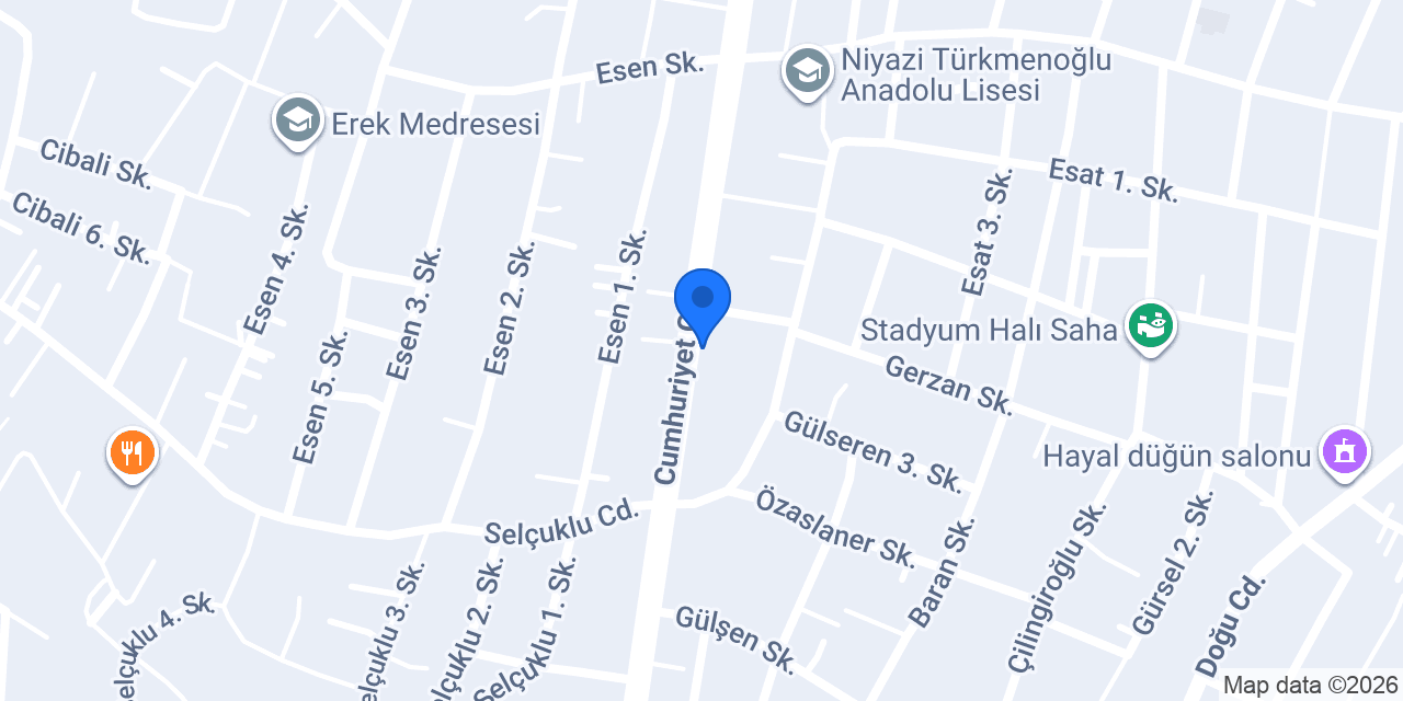 ÖZBEK ELEKTRİK konumu