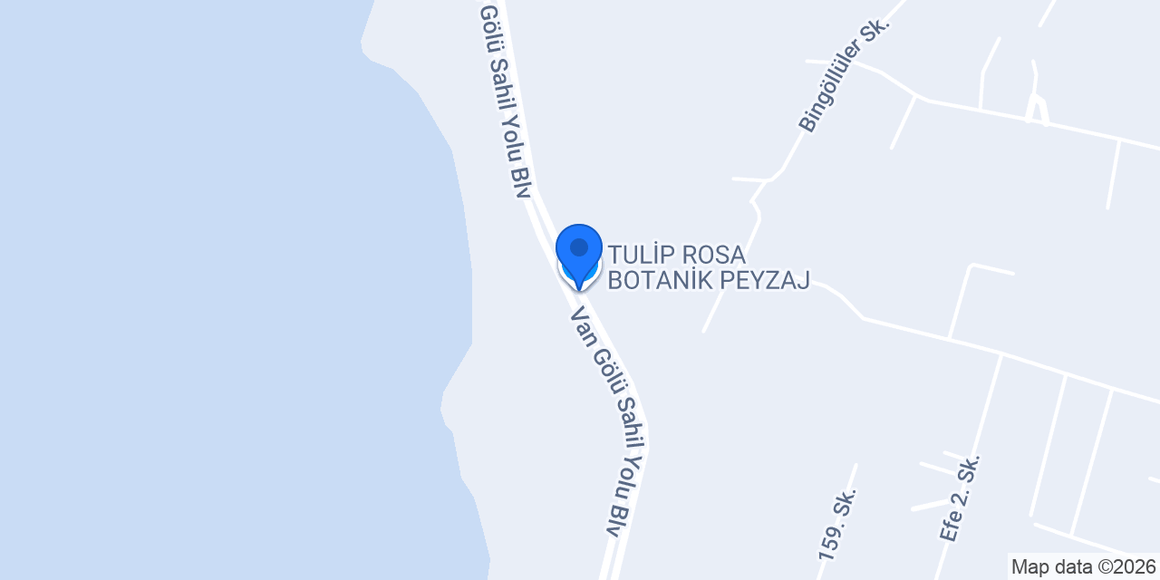 TULİP ROSA BOTANİK PEYZAJ konumu