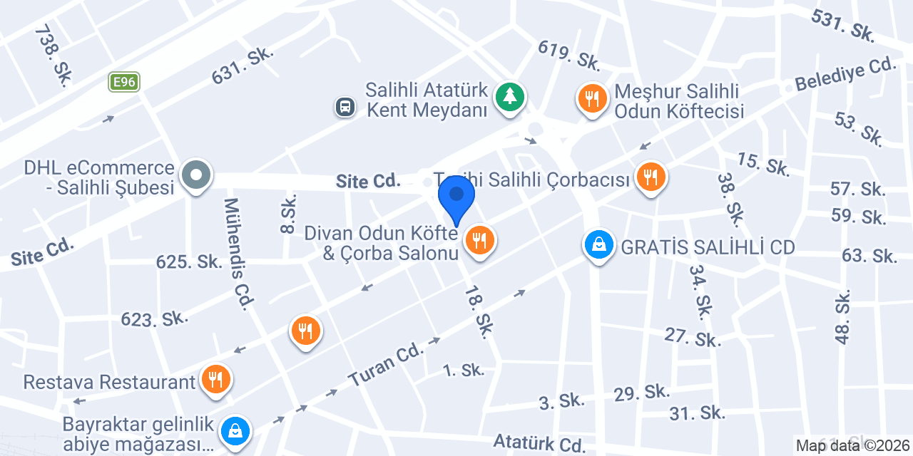 SALİHLİ KESICILER KASAP konumu