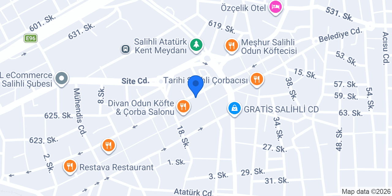 Izgara Dünyası Bülent Usta konumu