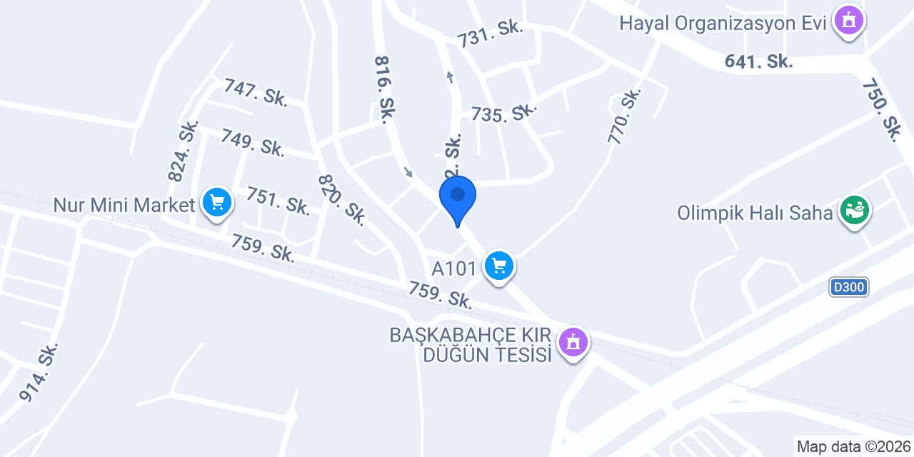 Demirtaş Eczanesi konumu