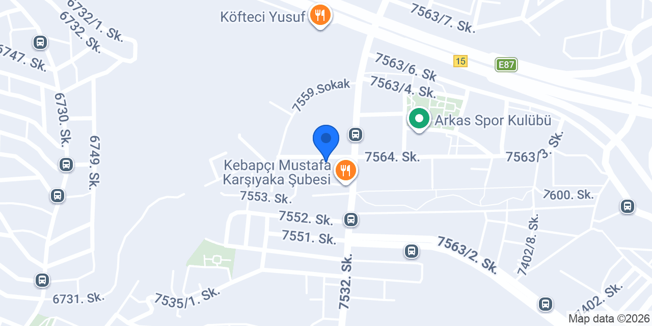 Güven cafe & pattisere konumu