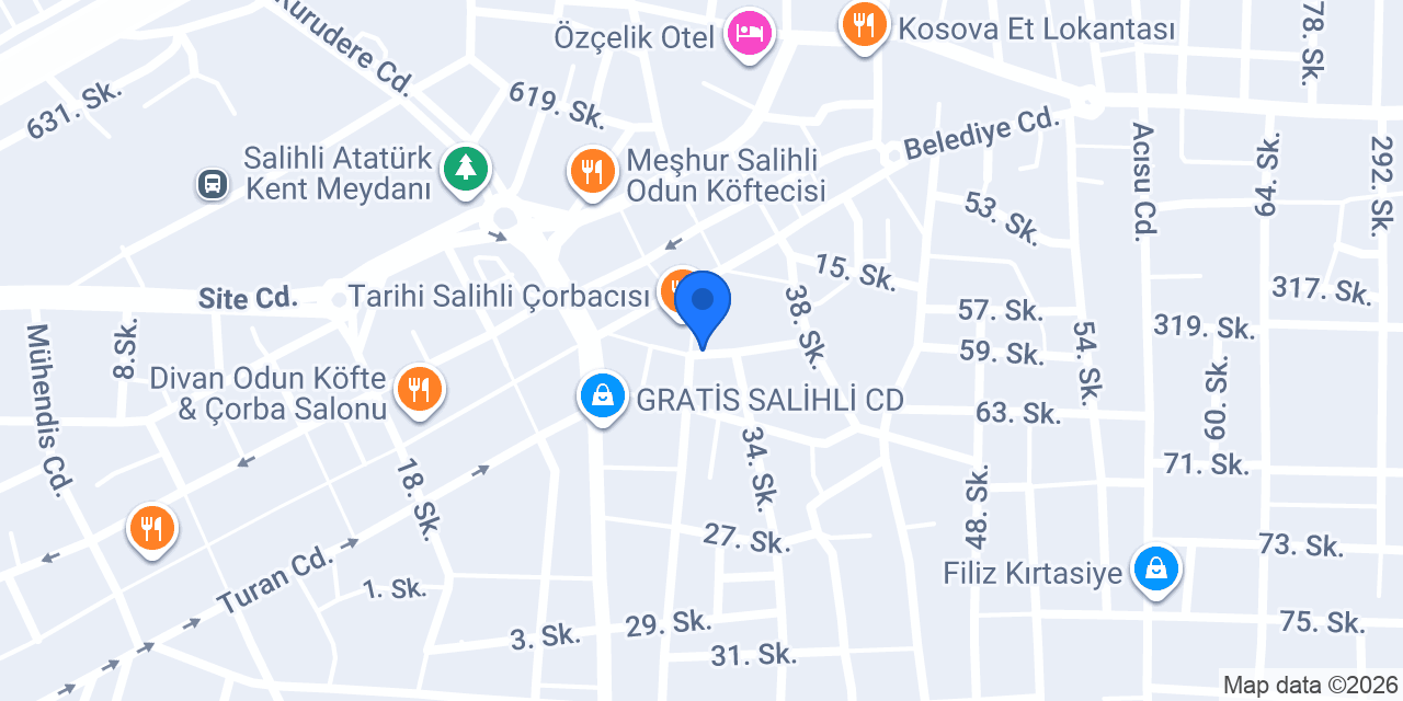 Avukat Cem Saçaklıoğlu konumu