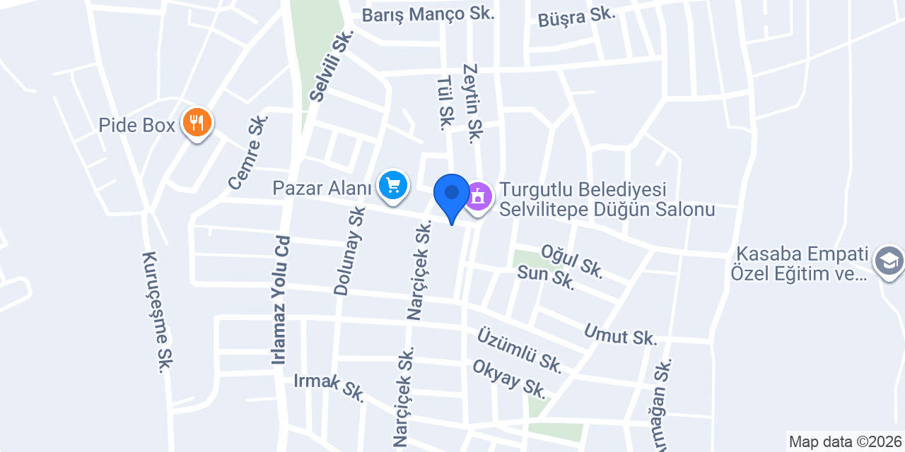 GÖKTÜRK ECZANESİ konumu