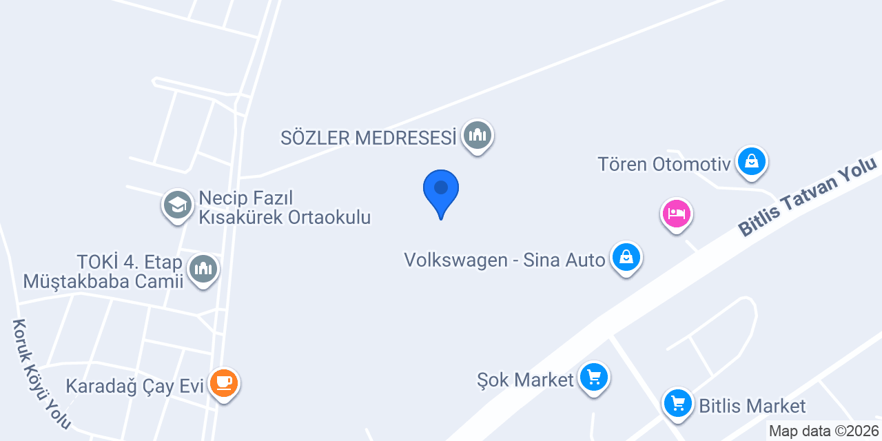 Karadeniz balık evi konumu