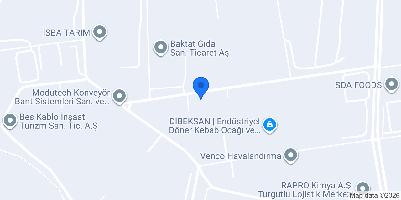 Atalay Makina Ltd. Şti. konumu