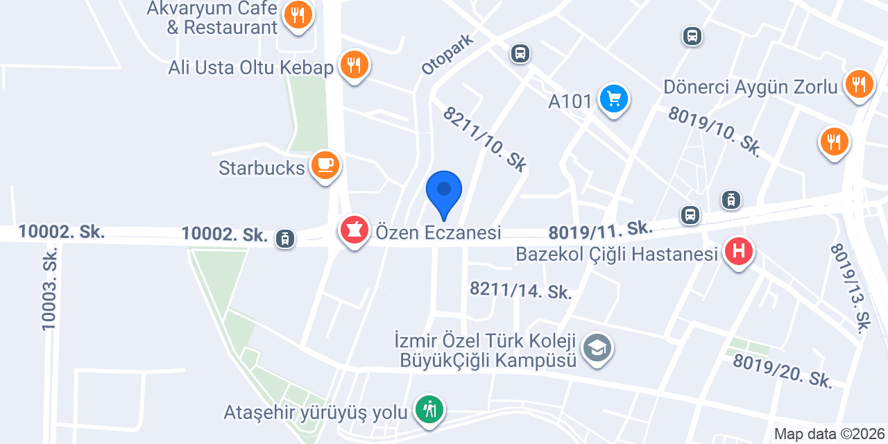 Karşıyakalı Salih Unlu Mamülleri konumu