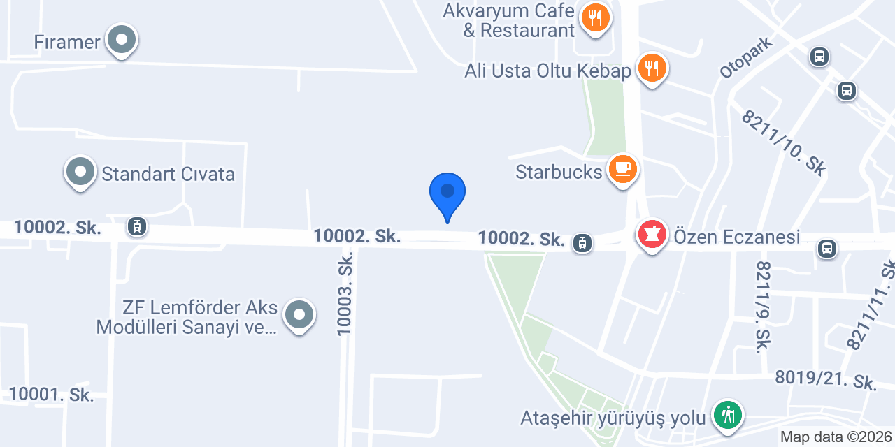 Totoform A.Ş. konumu