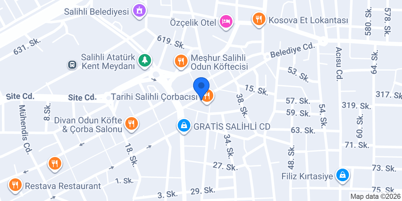 45 HARBİ DÖNER konumu
