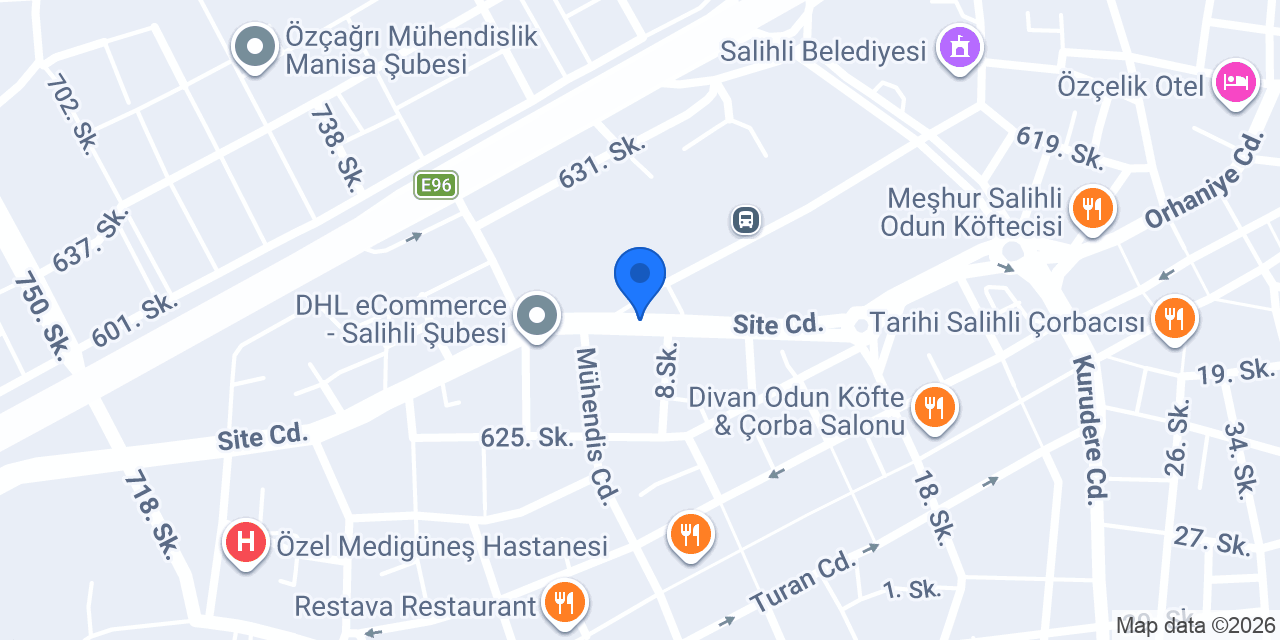 Akkaya ticaret konumu