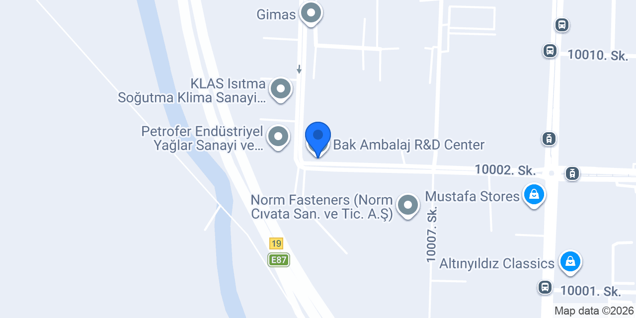 Bak Ambalaj R&D Center konumu