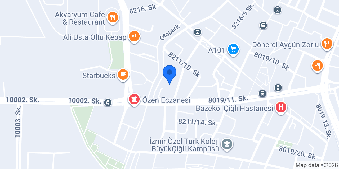 Karşıyaka Satranç Kulübü konumu