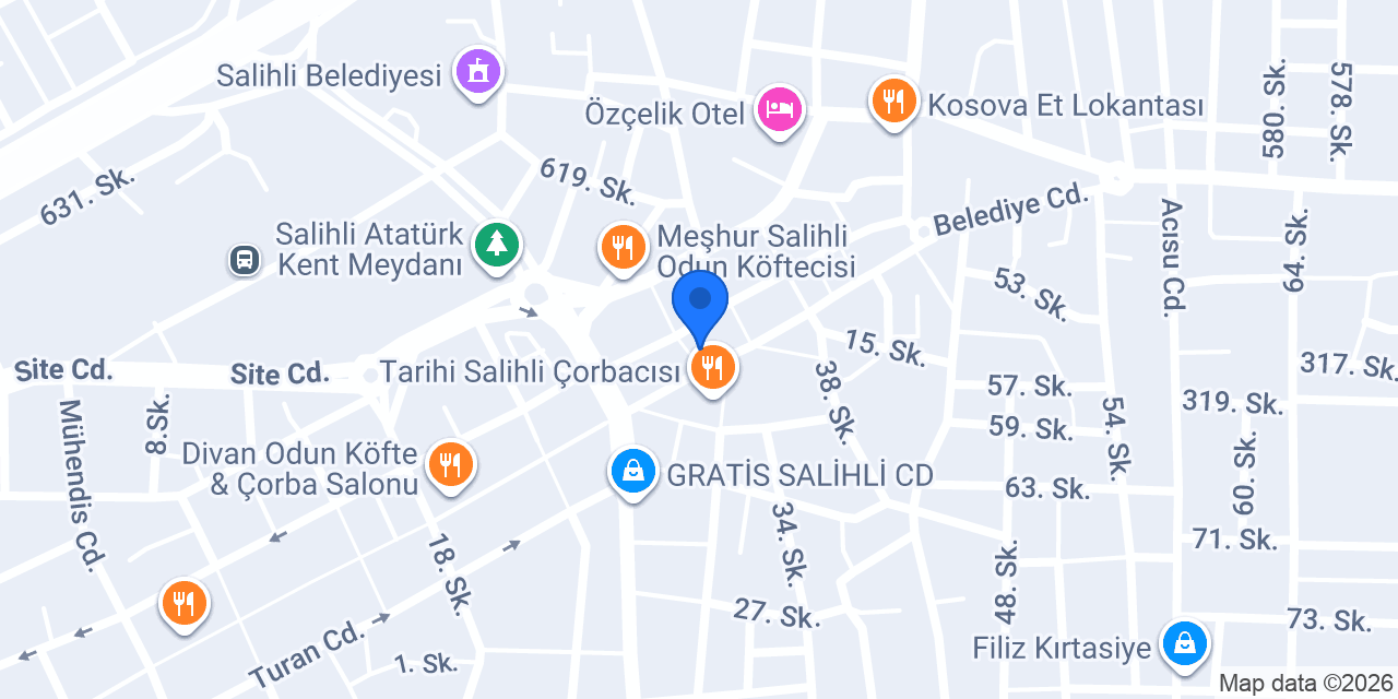SALİHLİ ANAHTARCI BURHAN konumu
