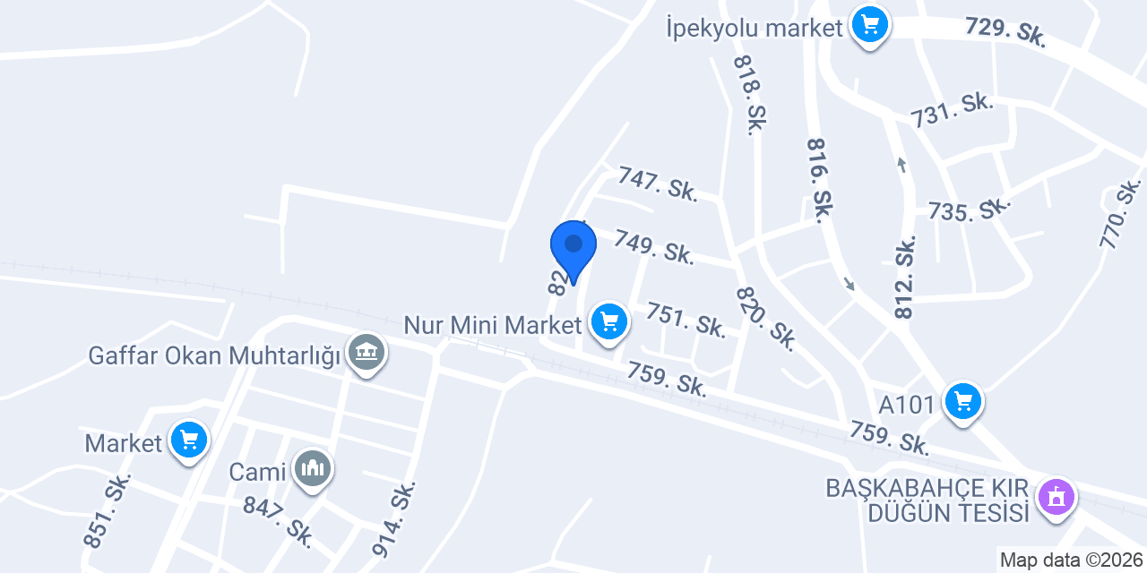 UzmanSepet E-Ticaret Sitesi konumu